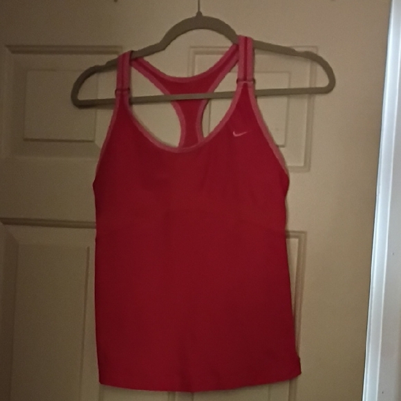 Nike Bright Pink Athletic Tank - Picture 1 of 1